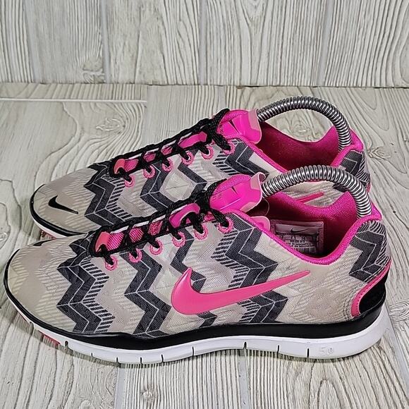 Nike TR Fit 3 Chevron Print Running Sneakers Womens Size 7 - Picture 5 of 12